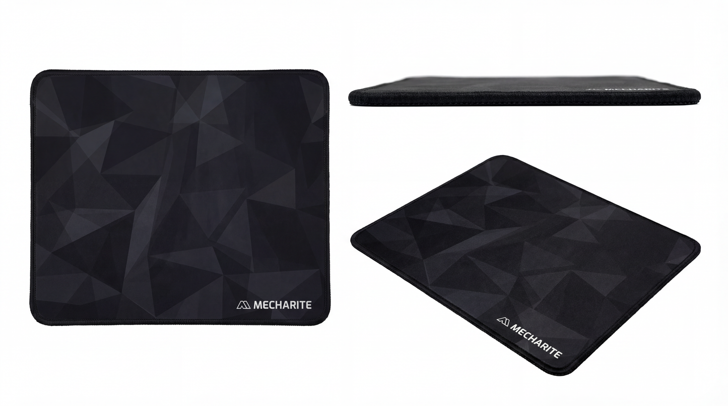 MECHARITE - Mouse Pad Small - Black - 24 x 21cm