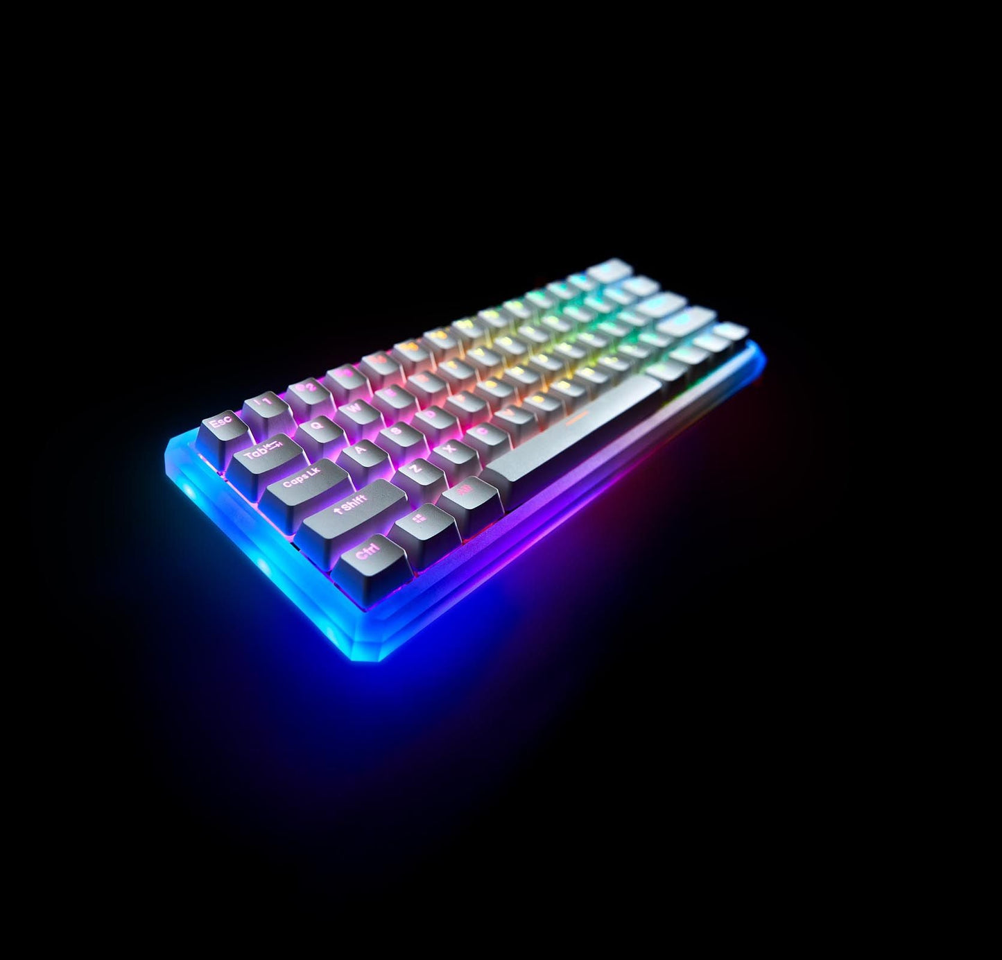 Mecharite - APEX TRUE RGB Tastatur set fra siden