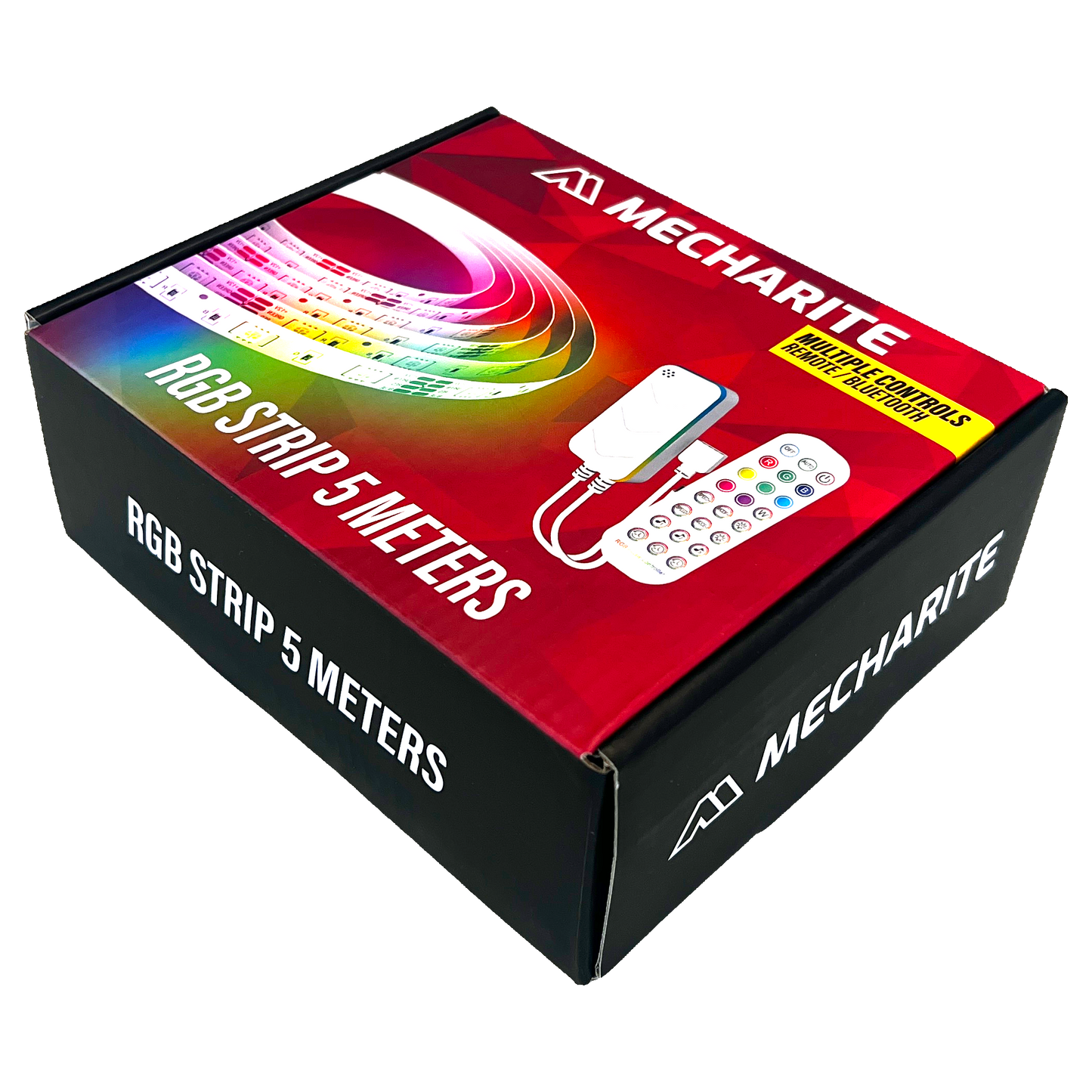 MECHARITE RGB STRIP - 5 Meter Indpakning fra siden