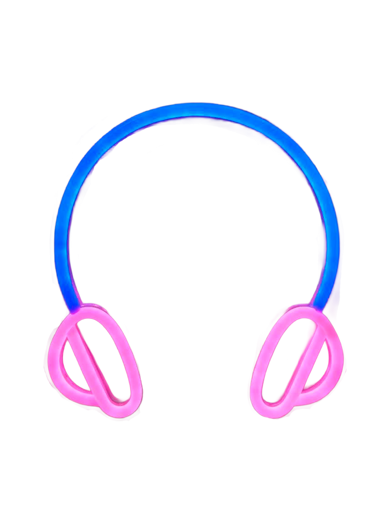 MECHARITE RGB LED Neon Lamp Headset: A Wall Light Just for Gamers