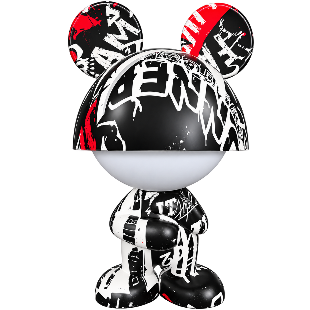 Mecharite - Graffiti Bear Lamp