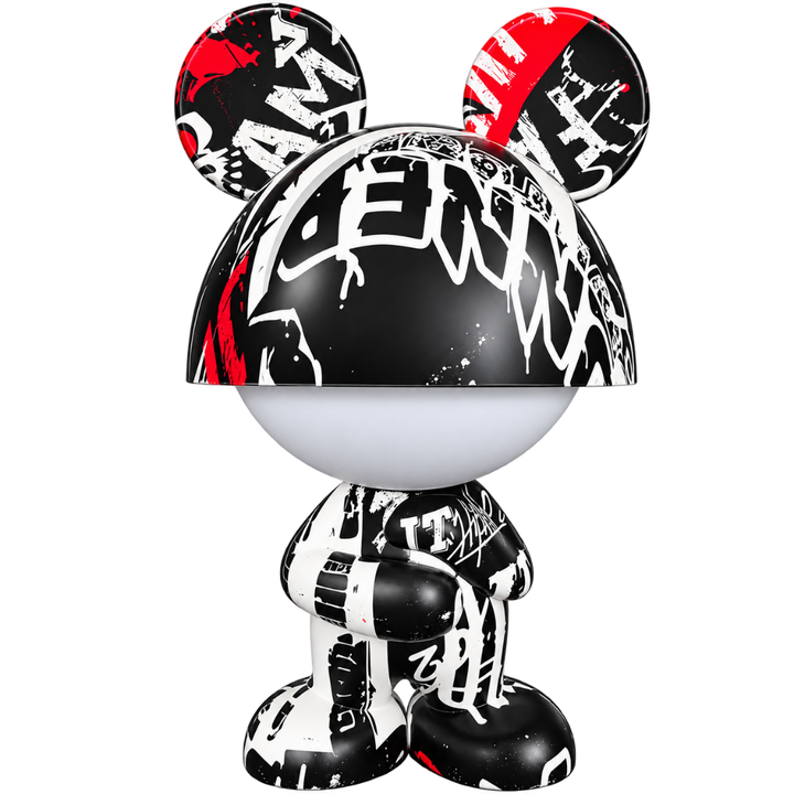 Mecharite - Graffiti Bear Lamp
