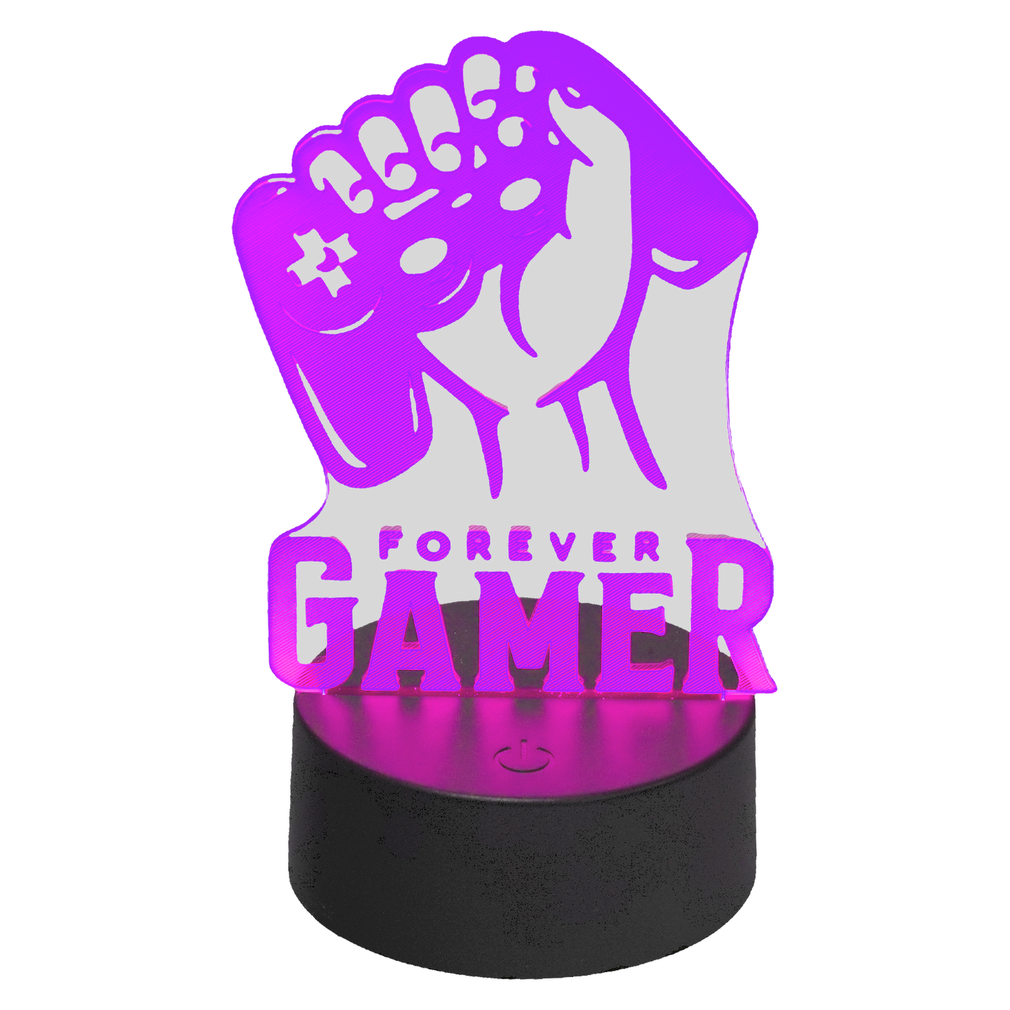 MECHARITE - 3D Lampe - FOREVER GAMER Lilla