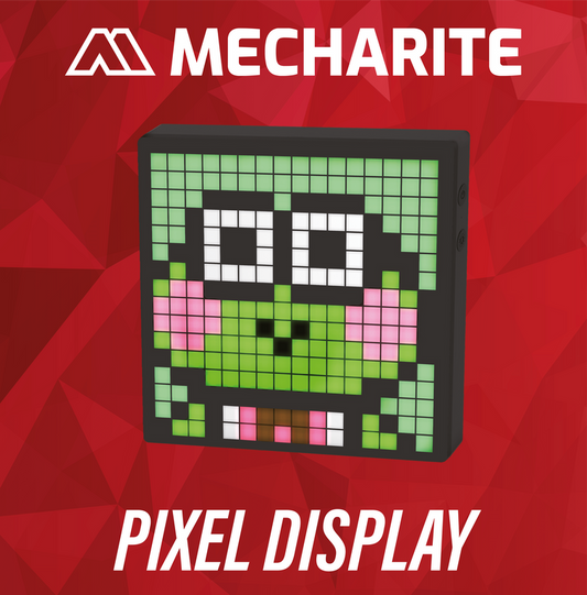 MECHARITE - Pixel Display - 16 bit med baggrund