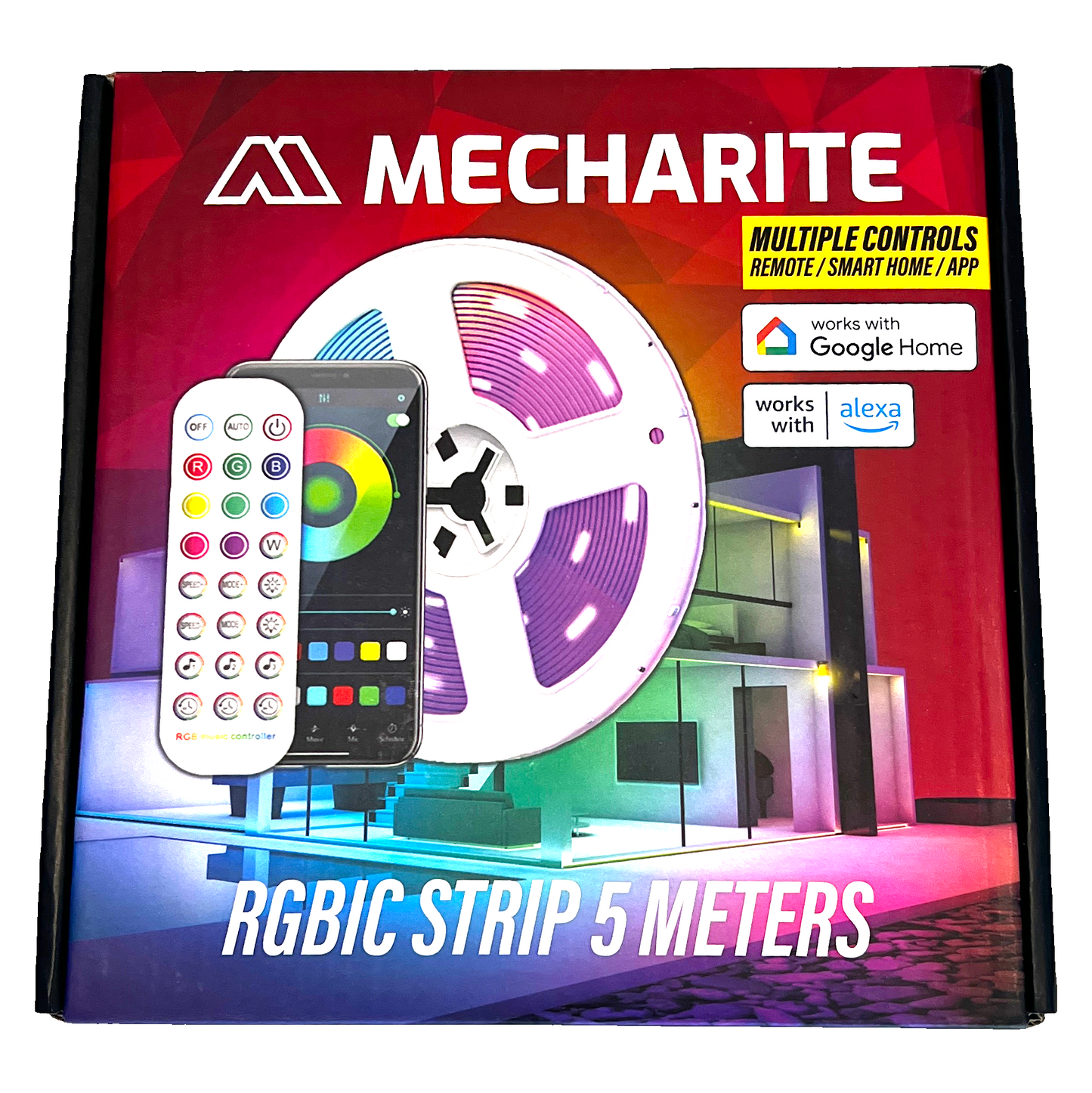 MECHARITE RGBIC STRIP - 5 Meter Indpakning front